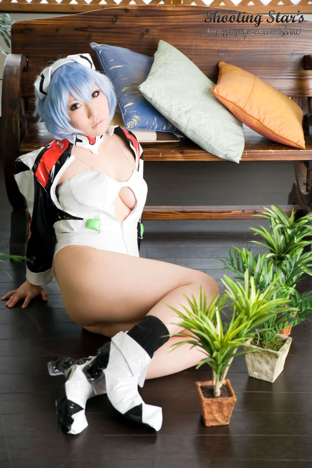 [Cosplay]  Evangelion - Big Tits Rei Ayanami 2
